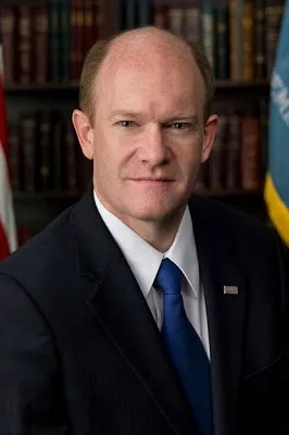 Portrait of Chris Coons (D)